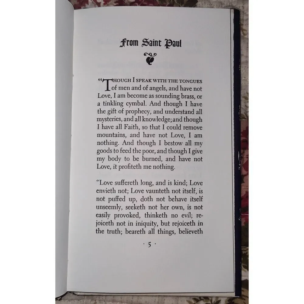 The Greatest Thing in the World by Henry Drummond w Wood Engravings by Boyd Hann